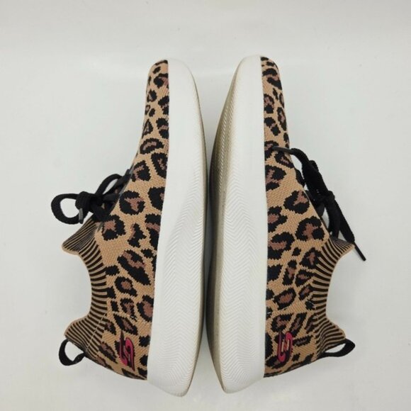 Skechers Bobs Leopard Print Troop Tiger Slip On Sneakers Shoes Women's Size 6.5 - Picture 9 of 13